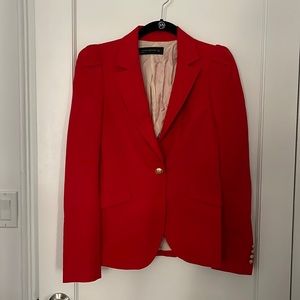Zara Size Small Red Blazer (as worn by Kate Middleton)